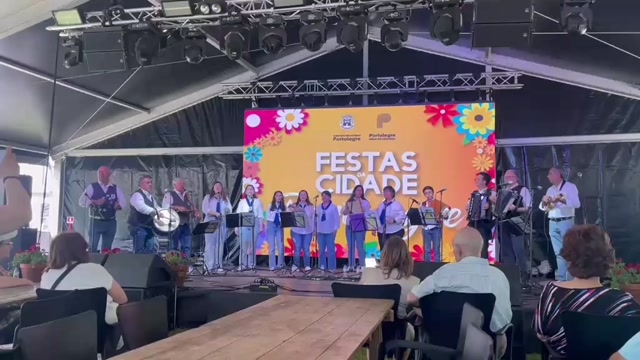Mais uma atuação  no Festival do Associativismo Cultural, no Palco do Jardim da …