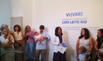 Inaugurou hoje, Dia da Cidade de Portalegre, a exposição de homenagem a Luís Le…