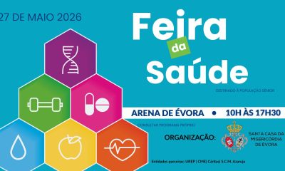 𝟮.ª 𝗲𝗱𝗶𝗰̧𝗮̃𝗼 𝗱𝗮 𝗙𝗲𝗶𝗿𝗮 𝗱𝗮 𝗦𝗮𝘂́𝗱𝗲, 𝗻𝗮 𝗔𝗿𝗲𝗻𝗮 𝗗’𝗘́𝘃𝗼𝗿𝗮 

No próximo dia 27 de maio, …