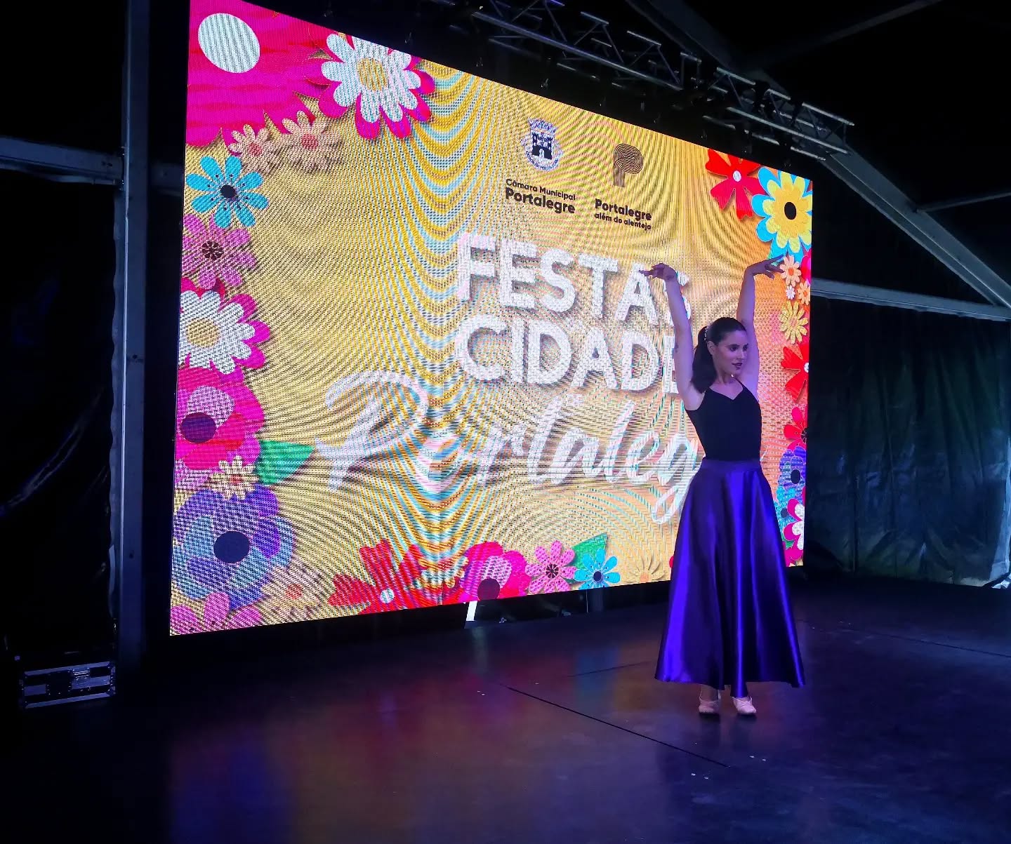 O Estúdio de Dança Rita Trindade já iniciou a sua atuação, no Palco do Jardim da…