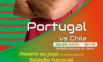 Assista ao jogo de preparação da Seleção Nacional
 Portugal vs Chile 
 Estádio …