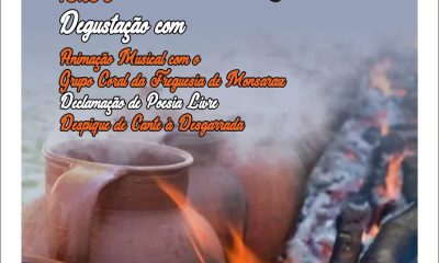 Cocaria das Sopas 

7 de junho
13h00
Antiga Escola Primária das Hortinhas 

#mun…