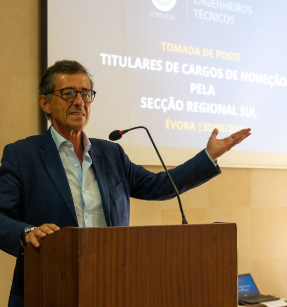 O presidente da Câmara Municipal de Évora, Carlos Zorrinho, marcou presença, est…