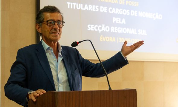 O presidente da Câmara Municipal de Évora, Carlos Zorrinho, marcou presença, est…