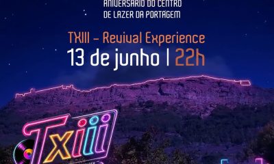Txiii “Revival Experience”
 13 de junho
 22h00 
 Centro de Lazer da Portagem

P…