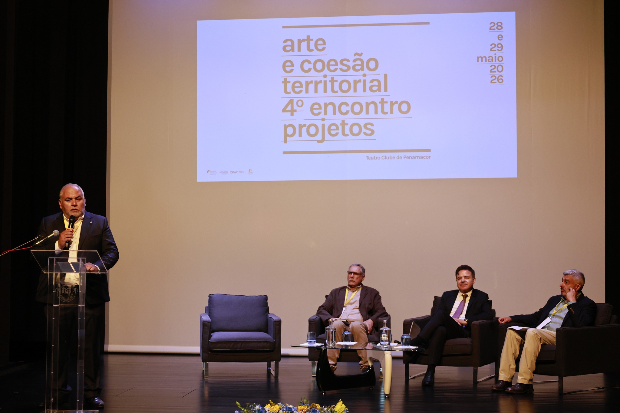 Secretário de Estado no Teatro Clube de Penamacor para Encontro “Arte e Coesão T…