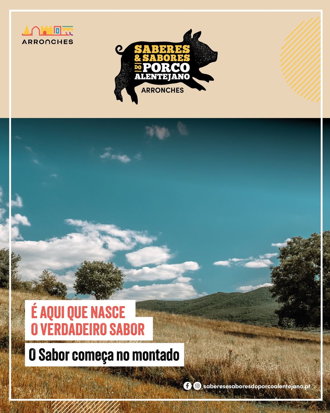 O sabor do Porco Alentejano começa muito antes de chegar à mesa.

Nasce no monta…