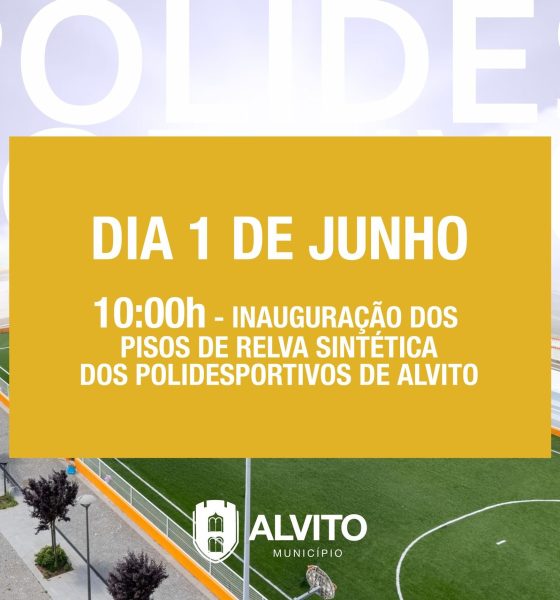 Inauguração dos Pisos de Relva Sintética dos Polidesportivos de Alvito

A Câmara…