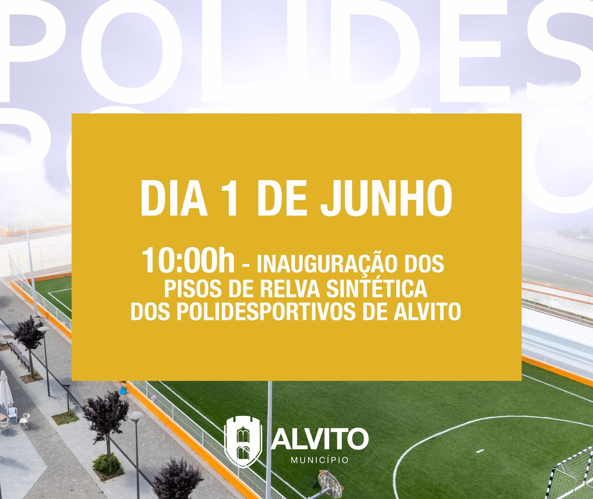 Inauguração dos Pisos de Relva Sintética dos Polidesportivos de Alvito

A Câmara…