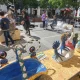 Abertura do Forno de Papel com Antónia Labaredas, na Praça da República.
