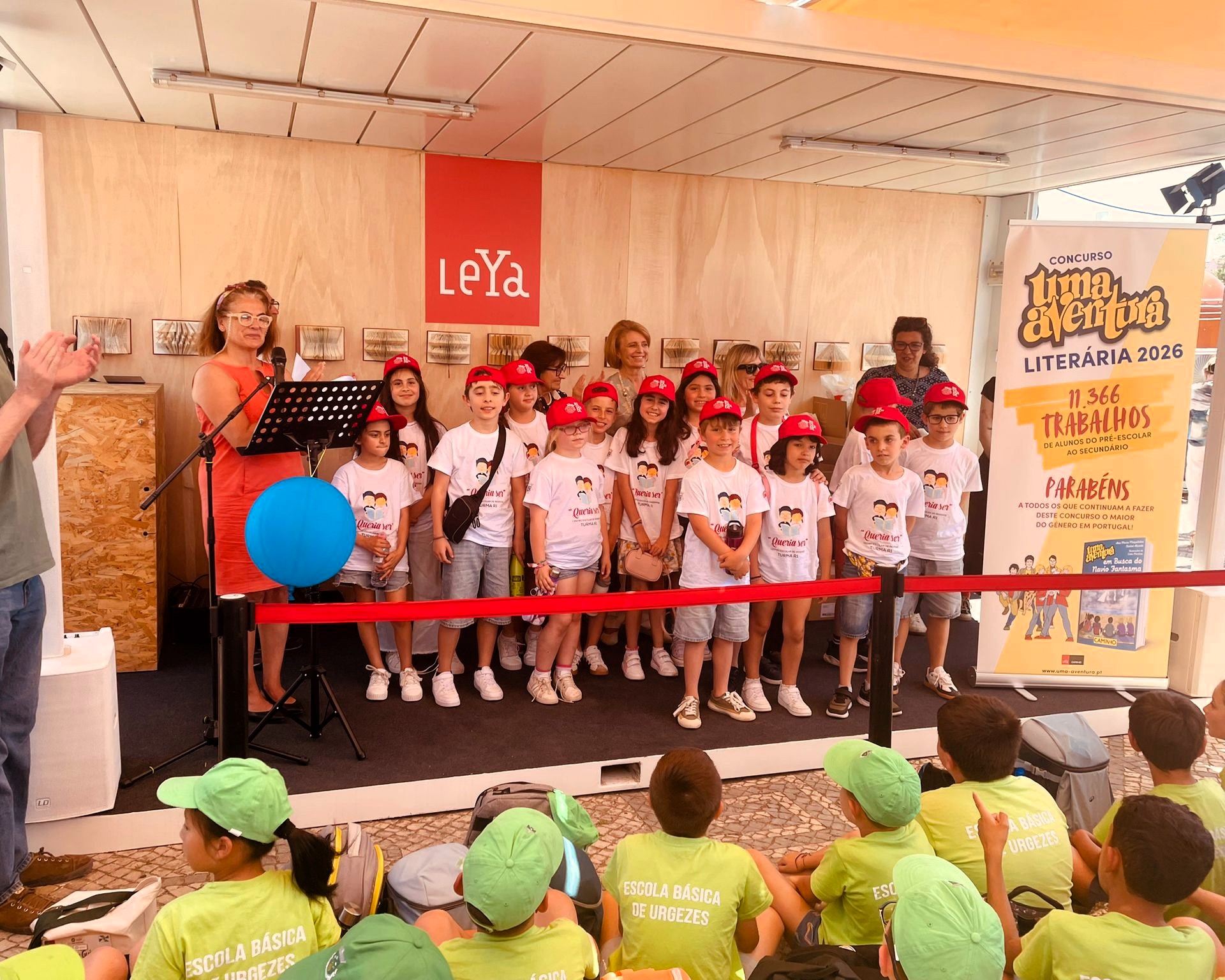 Alunos do Centro Escolar de Resende vencem 1.º prémio do concurso “Uma Aventura Literária 2026” em Lisboa