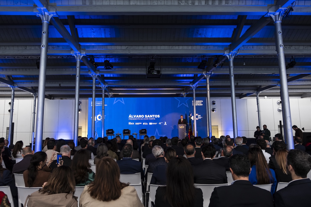 Álvaro Santos apresenta cinco ambições estratégicas para o futuro do Norte na Europa em conferência em Santo Tirso