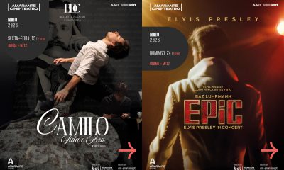 Amarante Cine-Teatro recebe “Camilo – Vida e Obra” e documentário sobre Elvis Presley em maio