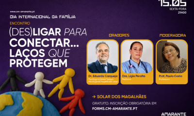 Amarante promove encontro entre pais e especialistas em saúde mental de crianças e jovens a 15 de maio