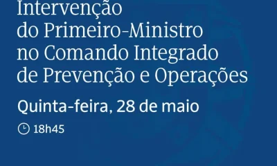 Assista à transmissão em direto da intervenção Intervenção do Primeiro-Ministro …