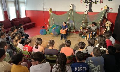 “Boboglobo” levou teatro e imaginação aos alunos do 1.º Ciclo de Cinfães