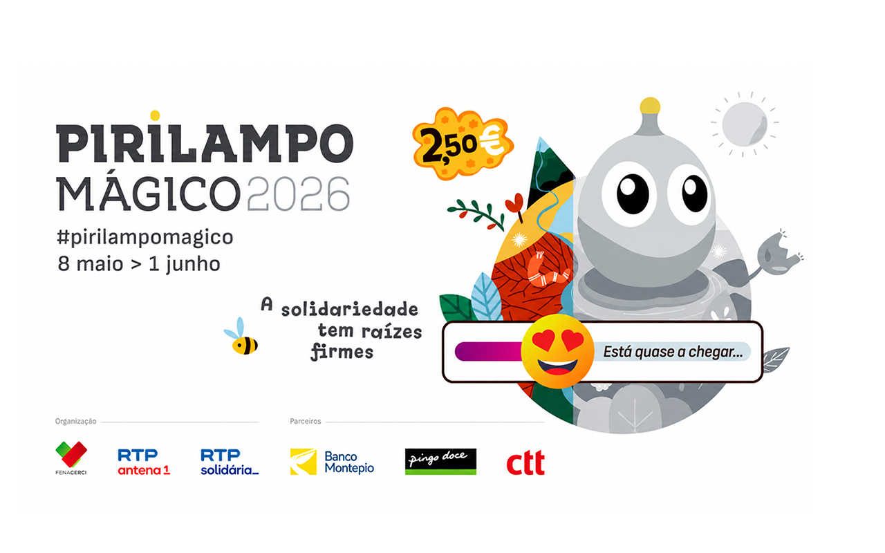Campanha Pirilampo Mágico decorre de 8 de maio a 1 de junho com vendas a favor da deficiência intelectual
