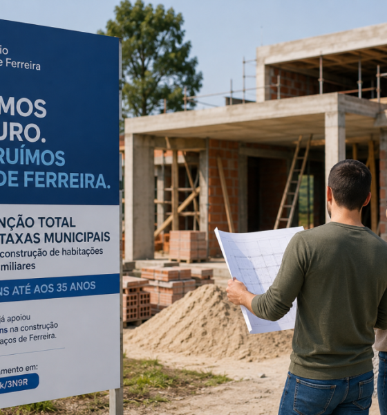Centenas de jovens já beneficiaram da isenção de taxas para construir casa em Paços de Ferreira