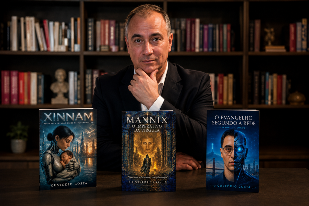 Custódio Costa: o escritor de Penafiel que explora a ética, a memória e os limites da tecnologia no Universo MANNIX