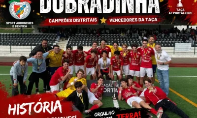 Sport Arronches e Benfica: Sub-16 alcança feito histórico