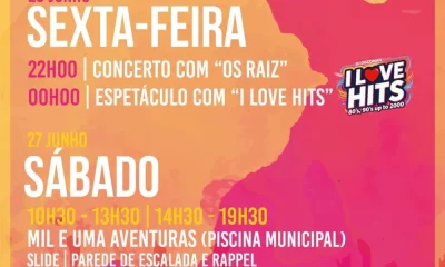 FIM DE SEMANA DA JUVENTUDE 2026 | 26 E 27 JUNHO | LARGO DE SÃO JOÃO
26 JUNHO | S…