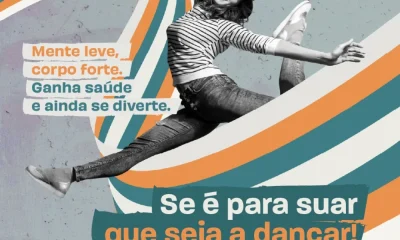 Faça da dança o seu exercício, o seu momento de partilha e/ou de relaxamento e d…