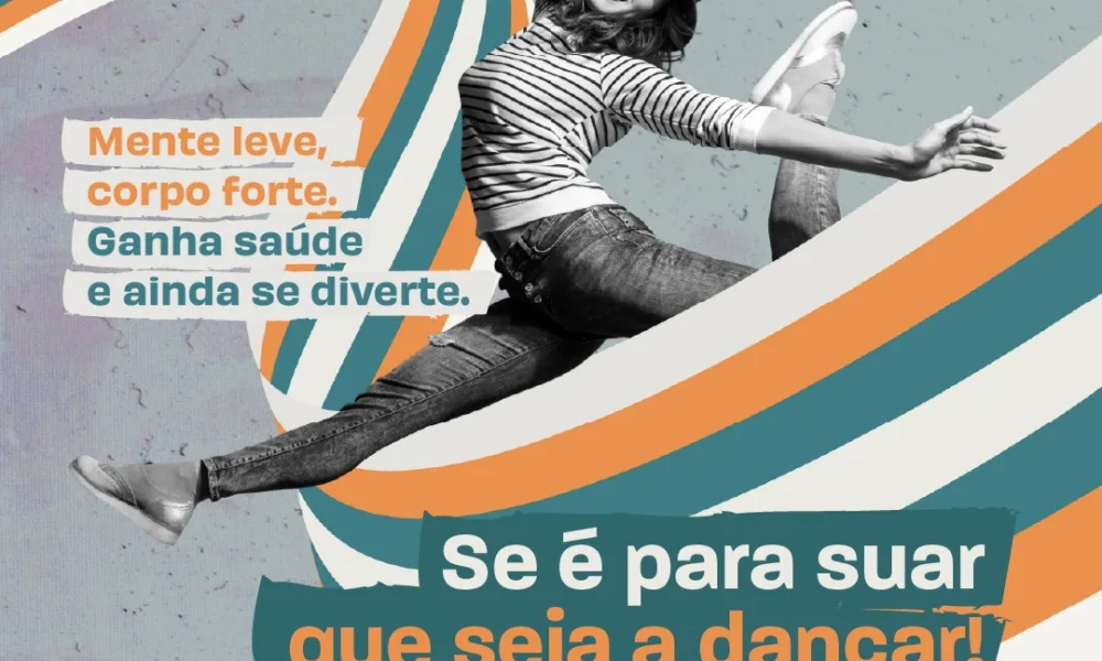 Faça da dança o seu exercício, o seu momento de partilha e/ou de relaxamento e d…