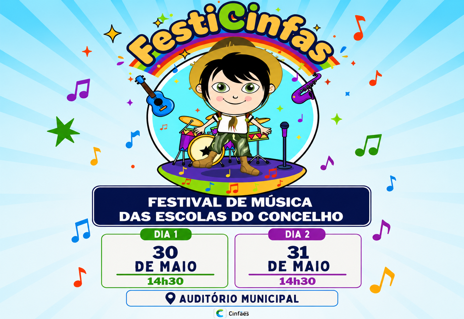 Festicinfas volta a dar palco ao talento dos alunos do 1.º ciclo em Cinfães