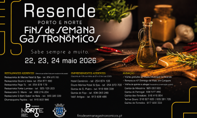 Fim de Semana Gastronómico em Resende: anho assado, cavacas, cerejas e visitas a quintas de 22 a 24 de maio