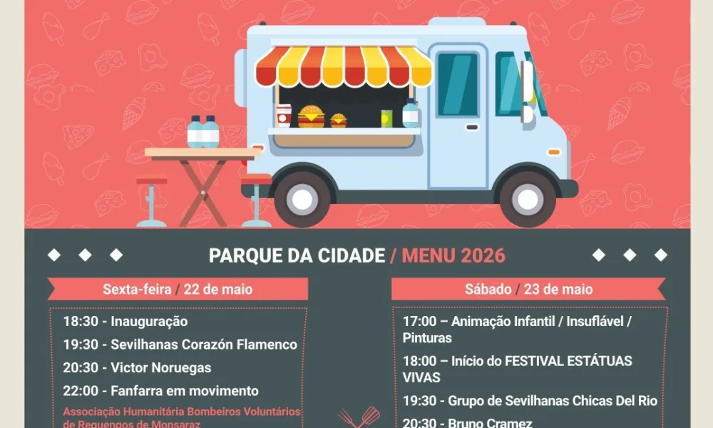 Freguesia de Reguengos de Monsaraz | V Edição do Festival Street Food

O Parque …