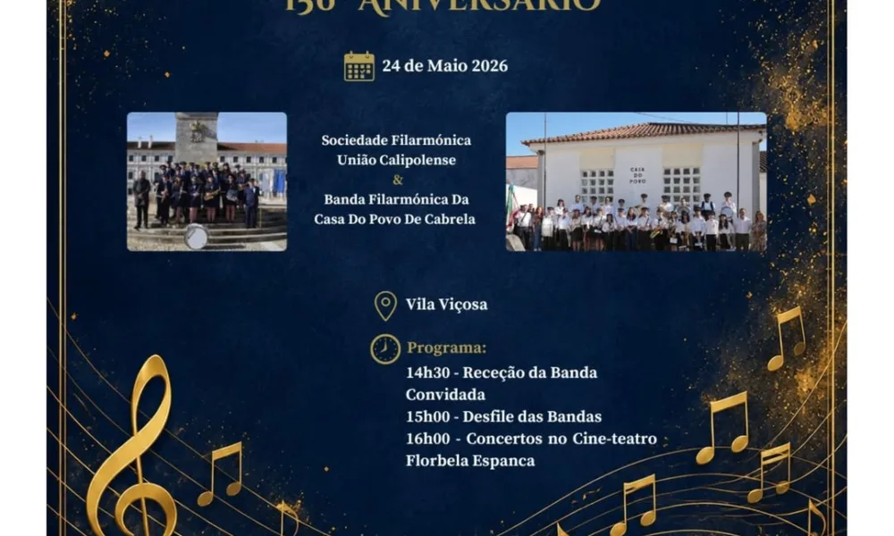 HOJE | A NÃO PERDER
SFUC | ENCONTRO DE BANDAS | 24.05.2026  (DOMINGO)| 16H00 (EN…