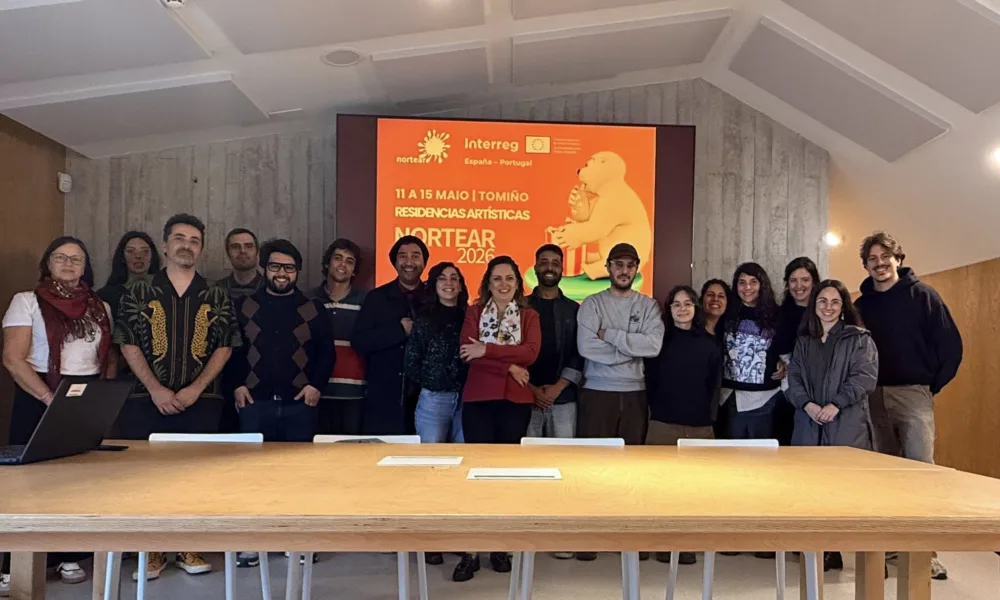 Hoje inauguramos oficialmente as Residências Artísticas NORTEAR 2026, em Tomiño…
