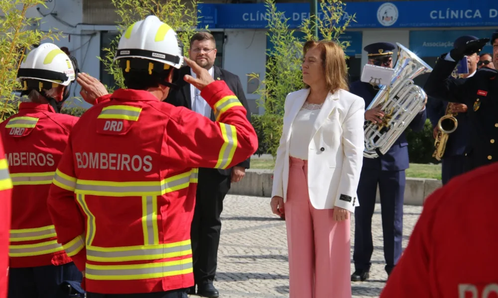 Manhã de hoje foi de emoção e reconhecimento aos Soldados da Paz em Alcácer do …