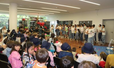 Alunos de Castelo de Paiva apresentaram musical “Cristalina, a gota d’água” na Semana da Leitura
