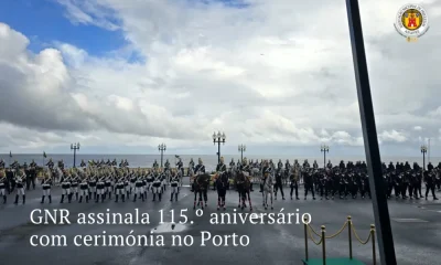 GNR assinala 115.º aniversário com cerimónia no Porto