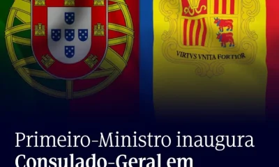O Primeiro-Ministro, Luís Montenegro, visita Andorra, onde inaugura o Consulado…