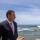 O Primeiro-Ministro visitou a obra de recuperação e estabilização do paredão da …