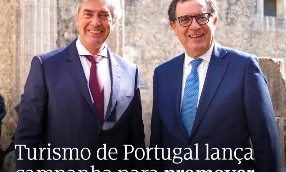 O Turismo de Portugal apresentou uma nova campanha para promover o turismo inter…