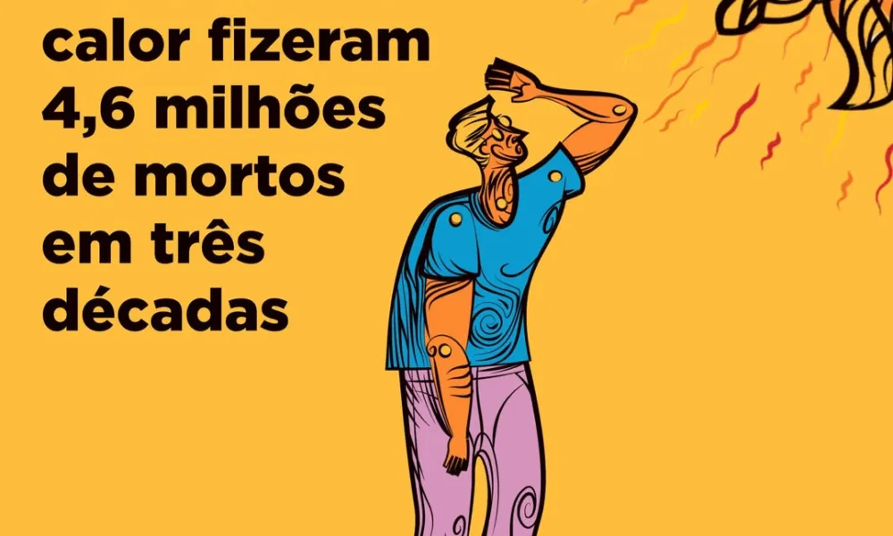 O calor é o efeito mais democrático das alterações climáticas: na rua, quando es…