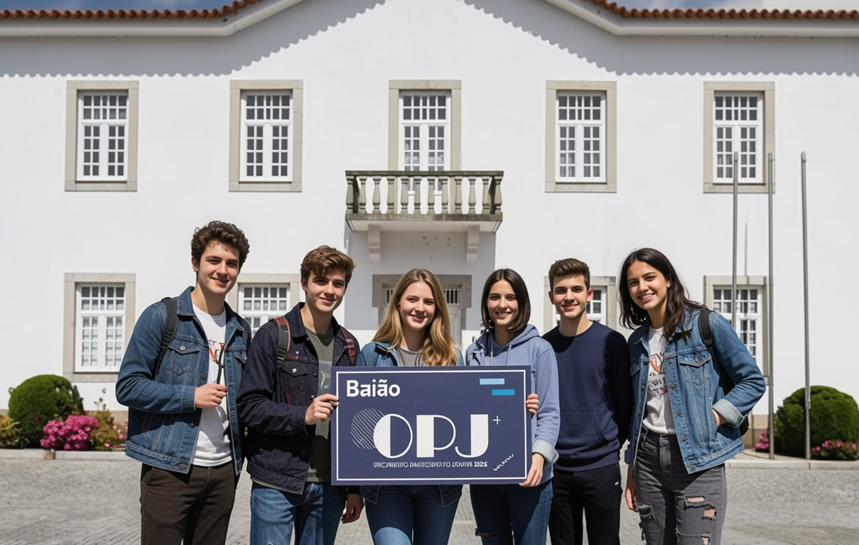 Orçamento Participativo Jovem de Baião 2026 reforça verba para 15 mil euros e aceita projetos imateriais