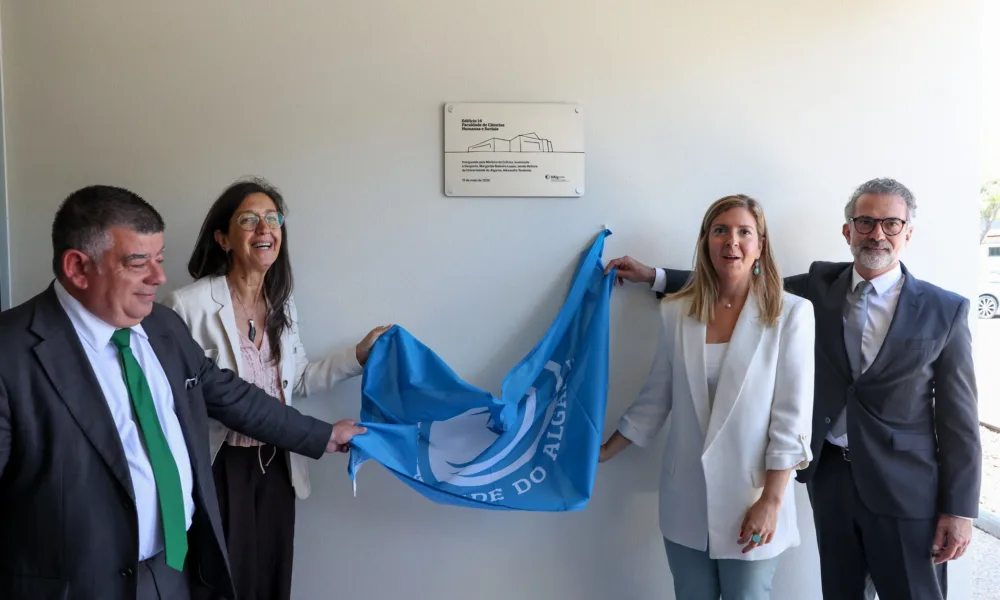 Os Vice-Presidentes da CCDR Algarve, Bruno Inácio e Alexandra Gonçalves, marcara…