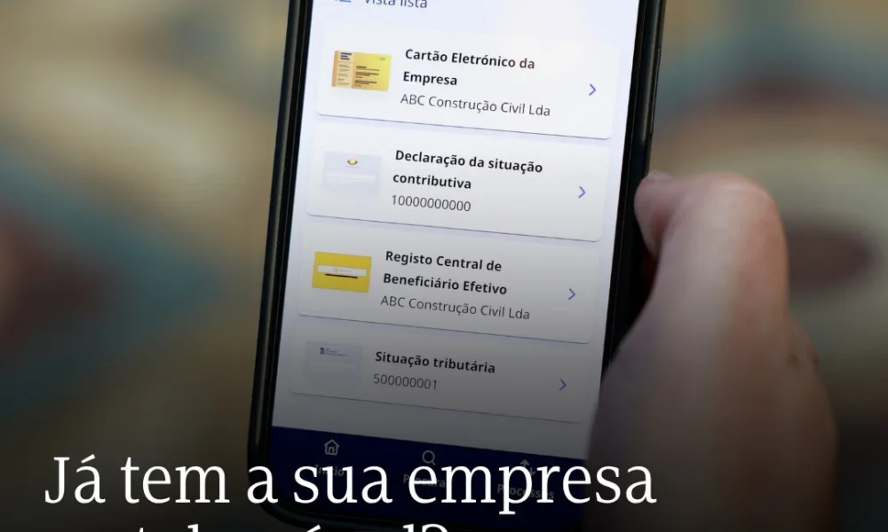 Os documentos da sua empresa, sempre à mão. 

Com a Carteira Digital da Empresa,…