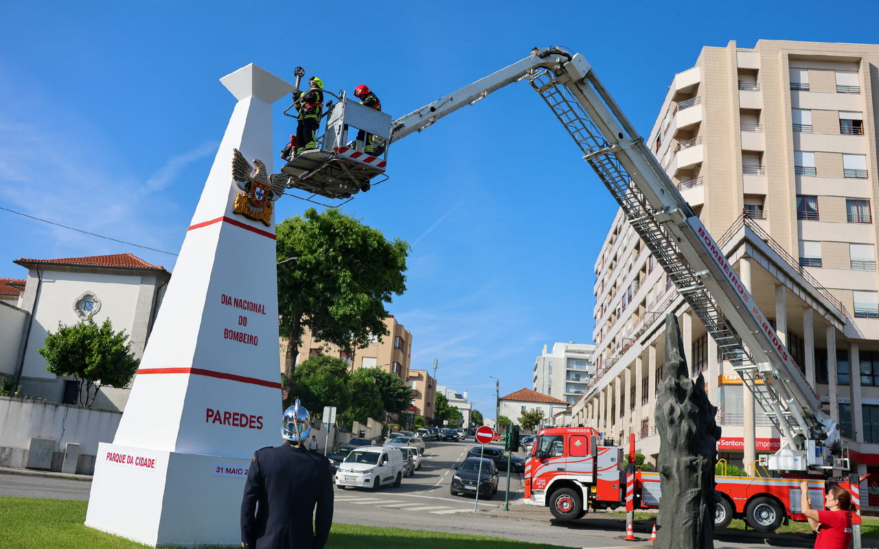 Paredes encerra hoje celebrações nacionais dedicadas aos bombeiros