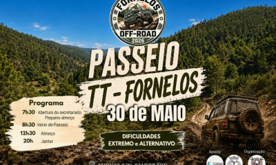 Passeio TT em Fornelos junta aventura e solidariedade para apoiar instituição local