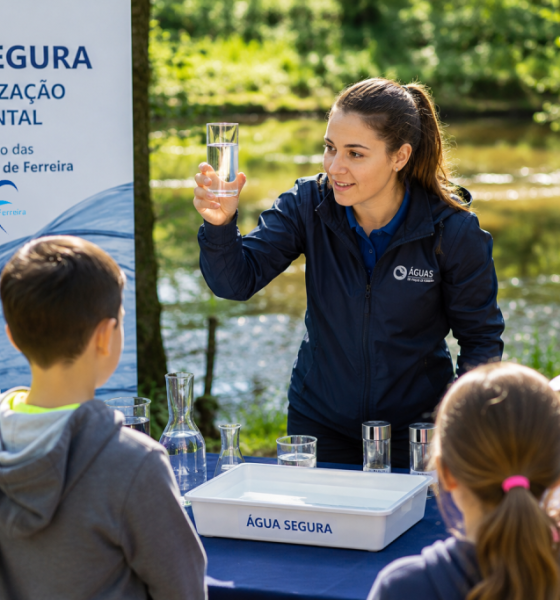 Projeto “Água Segura” das Águas de Paços de Ferreira é finalista dos Prémios Essência do Ambiente na categoria “Sensibilização Ambiental”