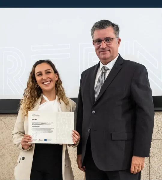 Raquel Morgado é uma das vencedoras do Prémio de Melhor Tese de Mestrado do conc…
