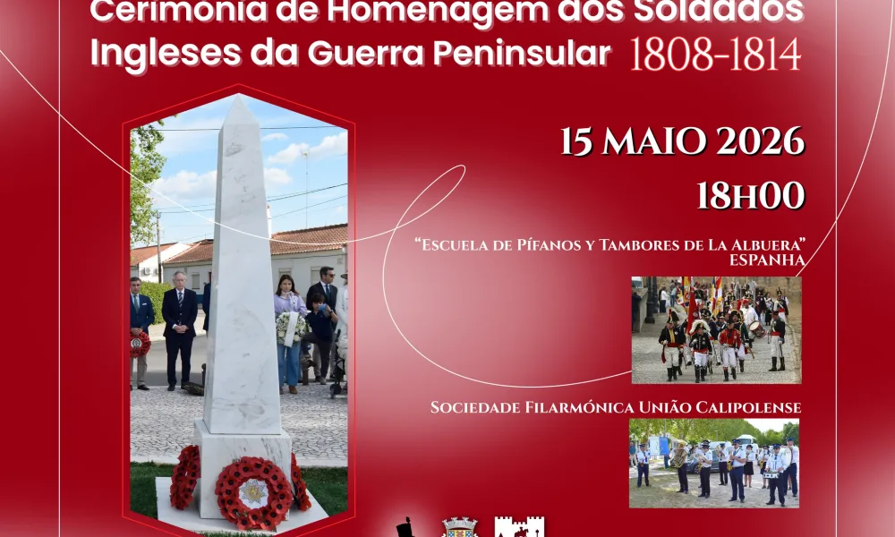 Reserve na Sua Agenda 

CERIMÓNIA DE HOMENAGEM AOS SOLDADOS INGLESES DA GUERRA P…