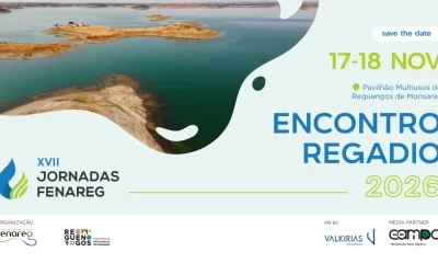SAVE THE DATE 
XVII JORNADAS DA FENAREG – Encontro do Regadio 2026 
 17 e 18 Nov…