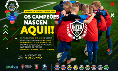 Torneio Inter-Freguesias leva jovens ao campo em Castelo de Paiva