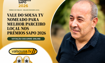 Vale do Sousa TV nomeada para Melhor Parceiro Local nos Prémios SAPO 2026; votação decorre online